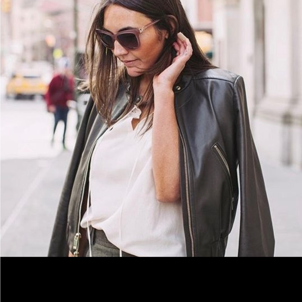 NWT Diane von Furstenberg
'BUCKLEY' LEATHER JACKET Size S
$998